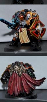 Black Templar Marshal w/ Power Sword and Shield by David Stanton
