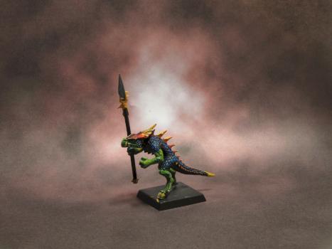 Lizardmen Sauras Warrior by Legion117