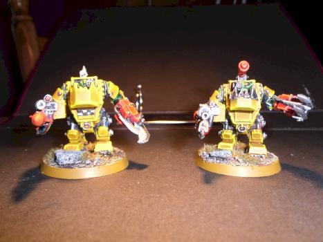 Ork Nobs in Mega Armour by barfy