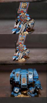 40K Space Marine Ultra Marine Task Force by Kilvo666