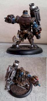Trollbloods Warlock Captain Gunnbjorn by a_girl