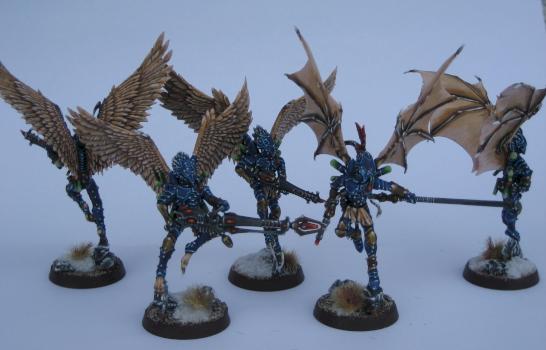 Dark ELdar Harphys by trollslayer