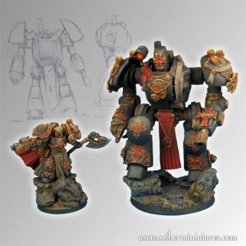 SF Templar Paladin Mech Suit by Scibor
