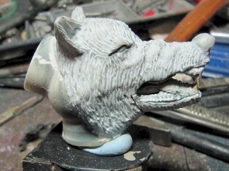 Wolve Head for a 1/6 Space Marine by Berta59
