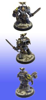 Space Wolves Wolf Guard terminator III by Capt Vovan