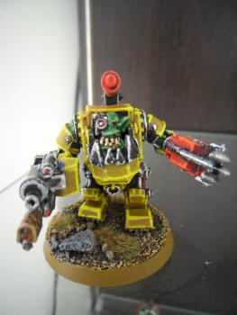 Ork Nob in Mega Armour #1 by barfy