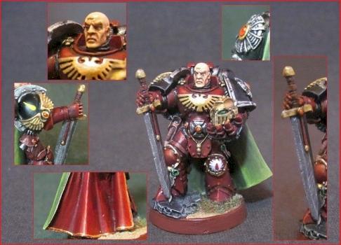 Flesh Tearers Space Marine Captain by Kuzmich