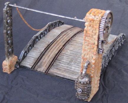Steampunk railway bridge by havre