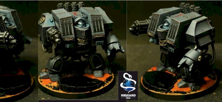 Grey Knight Dreadnought by Midgard studio