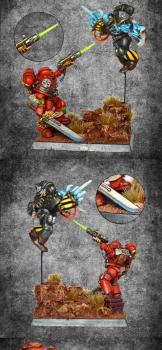 Blood Angel Vs Iron Warrior by Sreak 2666