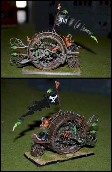 Warhammer Skaven Doomwheel by Alison Coates