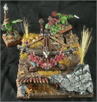 Goblin Spear Chukka (With Crew) by Simon Moon