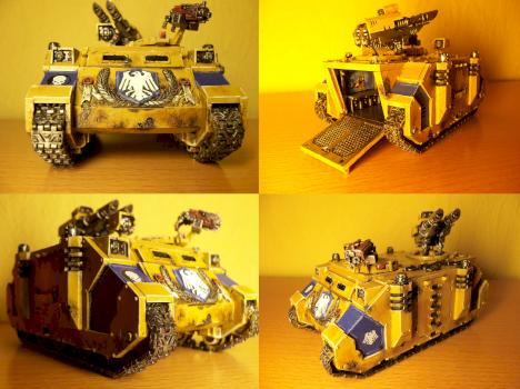 Emperors WarHawks 5. Kompanie Kommando-Razorback by DaKlumpn