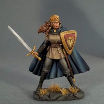 Female Fighter with Long Sword by brushmistress