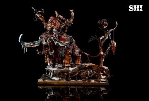 Ogre Kingdoms Stonehorn by Shizune