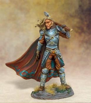 Male Warrior with Battle Axe by brushmistress