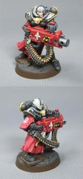 Battle Sister with Heavy Bolter by yamajp