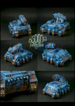 Space Marine Hunter by Insomnia Painting Studio