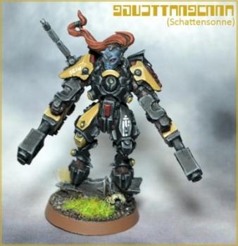 Tau Commander Shadowsun / Schattensonne by Morkaj