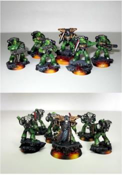Salamanders squad by Rickfactor
