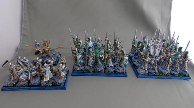 high elf seaguard army shot by w817rogier