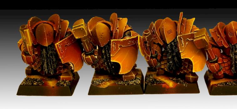 Chaos Dwarf Infernal Guard by Rico