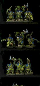 Warhammer Orcs & goblins - River trolls by patttttry85