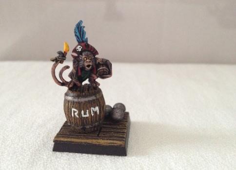 Imperial Pirate Monkey by gotrek79