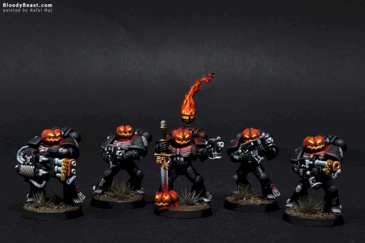 Legion Of The Damned Pumpkin by BloodyBeast.com