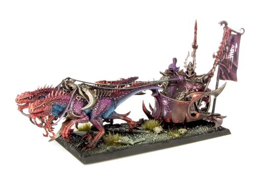 Dark Elves Cold-One Chariot by medows