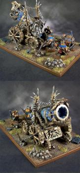 Warriors Of Chaos Hellcannon by tousgeo