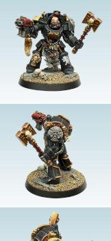 Space Wolves Terminator Wolf Priest Golden Demon UK 2012 by mrtn