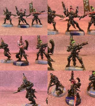 Dark Eldar Kaballites by Flaminsnowman