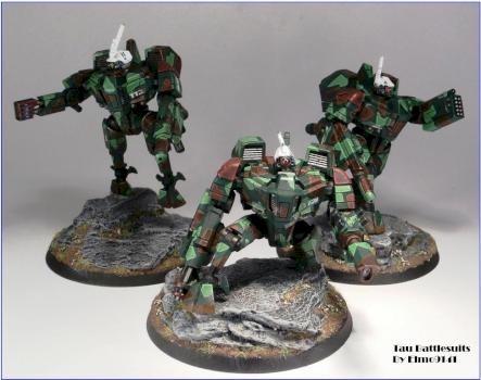 Tau Battlesuits by Elmo9141