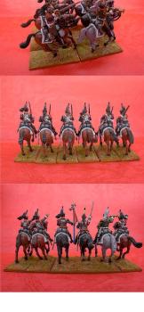 28mm - HAND PAINTED - Perry Napoleonic French Cuirassiers 4th Regiment by dygp2010