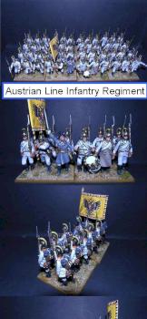 28mm HAND PAINTED - Perry Napoleonic Austrian Line Infantry by dygp2010