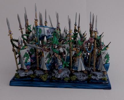 high elf lothern seaguard unit by w817rogier