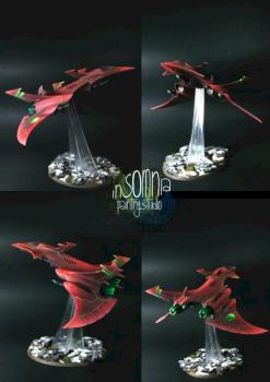 Eldar Hemlock Wraithfighter / Crimson Hunter by Insomnia Painting Studio