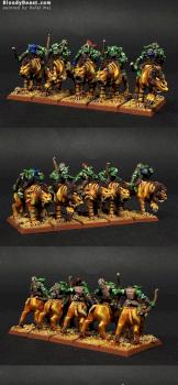 Savage Goblins Sabertusk Riders by BloodyBeast.com