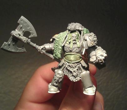 Logan Grimnar WIP by MZGViking