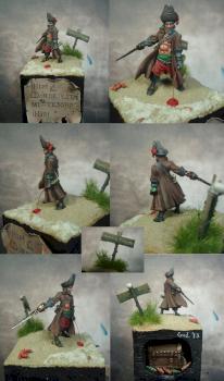 El Marques, Ron and Bones Miniature by Ged