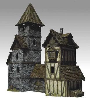 Town Hall, different view by Franklin Zafarelli