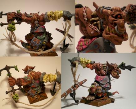 Troll noir pirate by Herwan