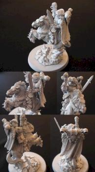 Chaos Space Marine Lord on Daemonic Steed by Dutch Mogul