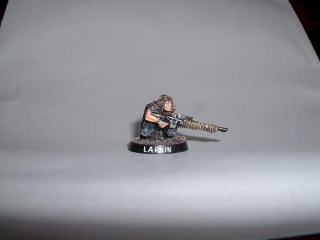 Imperial Guard Sniper 'Larkin' by Droplord