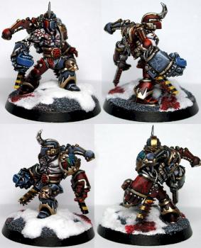 Splitscheme Khorne Berserker by Ap0k