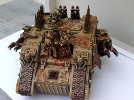 land raider nurgle by hubyonekenobi