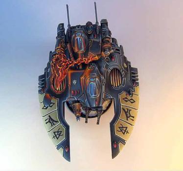 Eldar Ulthwe Fire Prism top view by Wappellious