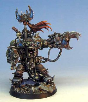 Warhammer 40k ork warboss by Wappellious