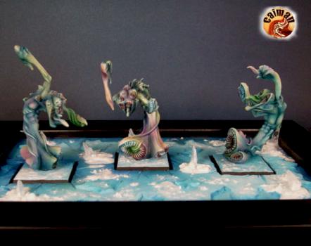 Chaos Daemons Flamers of Tzeentch by caiman